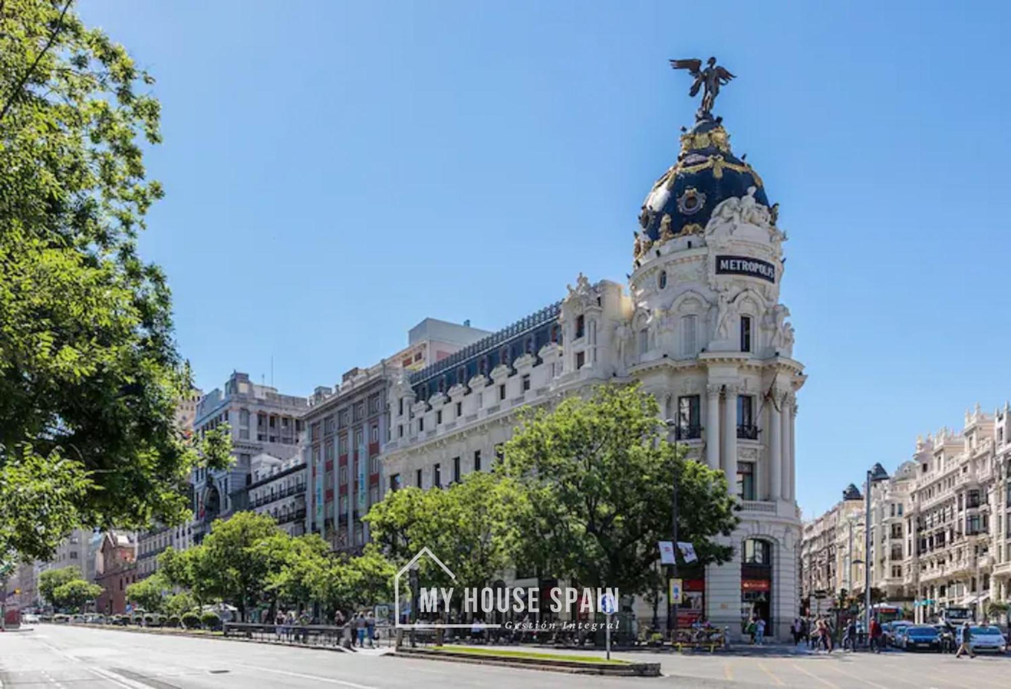 Myhousespain - Modern Penthouse Close To Gran Via - Big Terrace Madrid Exterior photo